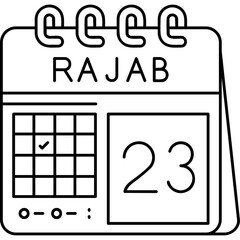 23rd Rajab Icon