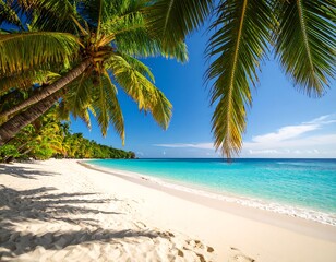 Obraz premium Tropical beach paradise (5)