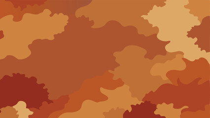 Abstract organic shapes pattern with earth tones suitable for various design projects