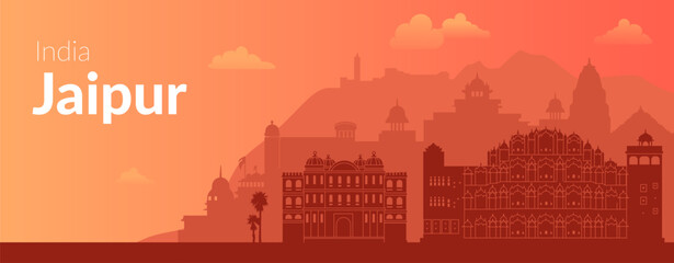 Jaipur Known as the Pink City of India A City with a Stunning and Beautiful Cityscape