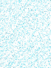 Light blue dots on white background create cheerful pattern