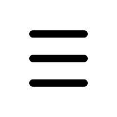 Obraz premium menu navigation button UI icon