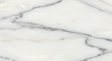 Fototapeta premium Smooth white marble texture with natural veining and subtle tones