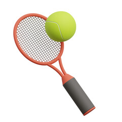 Tennis 3D icon.