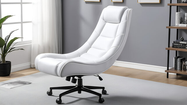 Modern gaming chair, anatomically shaped