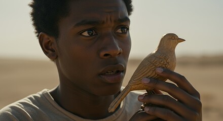 The Boy and the Wooden Bird: A Tale of Hope in the Desert