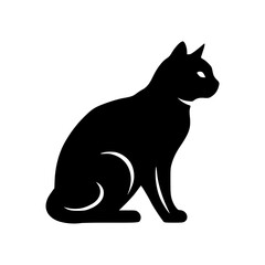 black cat silhouette