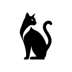 black cat silhouette