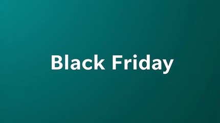 Fototapeta premium Black Friday Sale Text.