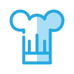 chef hat icon design template