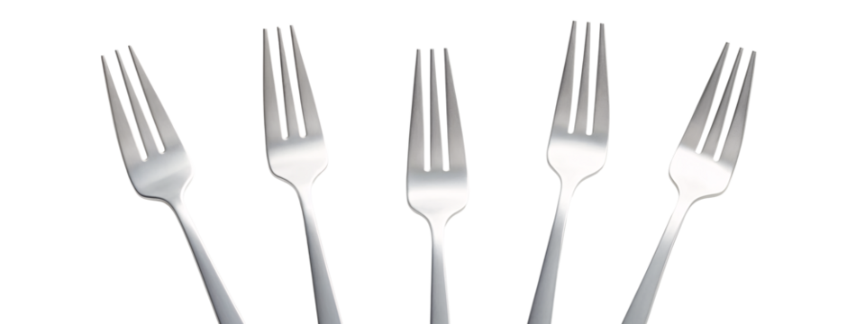 A set of four forks