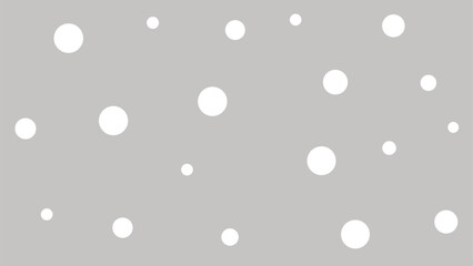 Abstract composition of white dots on a transparent background suitable for design projects