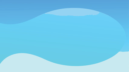 Naklejka premium Abstract gradient blue background with smooth curves suitable for modern designs