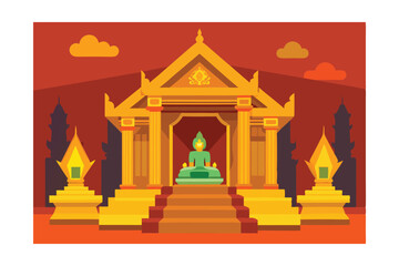 Obraz premium temple of thailand