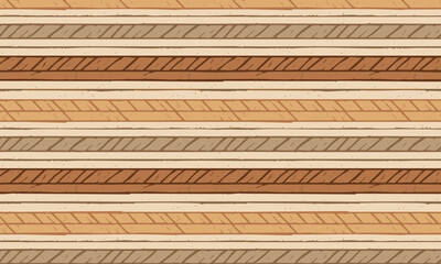 Abstract striped pattern with rustic wood and line textures