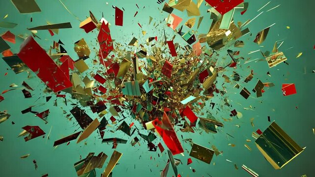 Colorful Star Confetti Pattern Seamless Wallpaper Illustration for Holiday Decoration in Australia