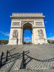 Arc de Triomphe with Sunlight in 2023
