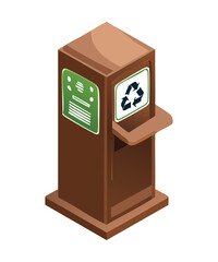 Public Information Recycling Point Graphic