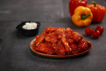 Korean Yangnyeom Chicken – Sweet and Spicy Glazed Wings