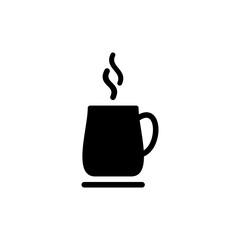 coffee cup icon symbol for apps and websites. cup a coffee sign and symbol