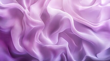 Obraz premium A soft, draped, purple fabric