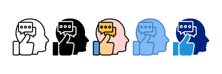 Motivation Icon Element For Design