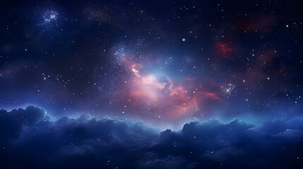 Fototapeta premium space nebula with stars