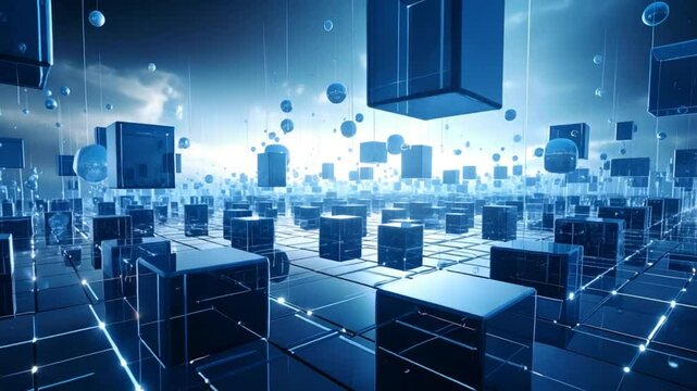 Abstract digital cuber network