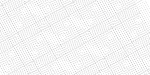 white abstract background with futuristic style and hexagon pattern