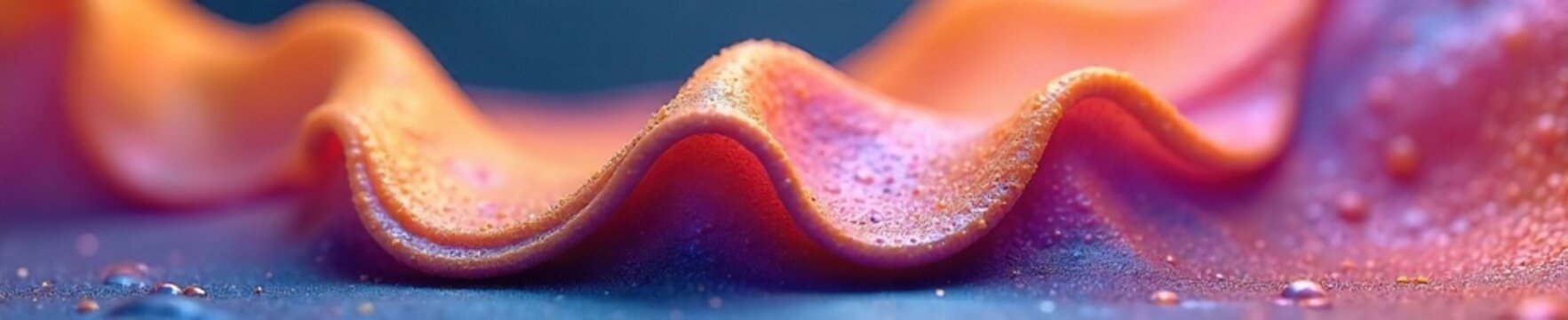 Close-up of a malleable material slowly reshaping itself, demonstrating the concept of shape relaxation The texture and gradual change are clearly visible , metal, material science