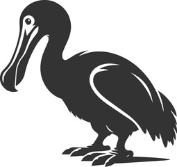 Vector animal bird silhouette of a dodo vintage artwork © LUTHFAN NAHAR LABONY