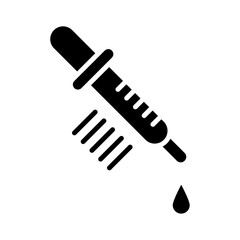 Medical Dropper icon Design