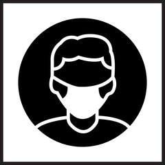 Face Mask icon Design