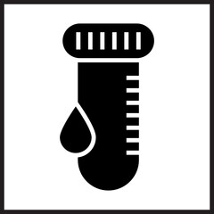 Medical Test Tube icon Design