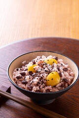 栗赤飯
