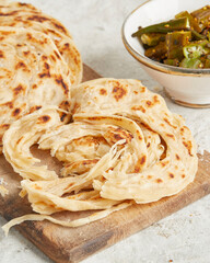 Malabar Paratha Fladenbrot