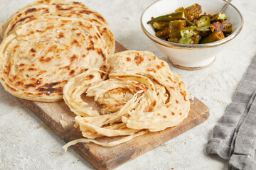 Malabar Paratha Fladenbrot