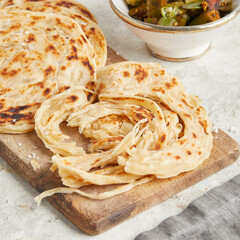 Malabar Paratha Fladenbrot