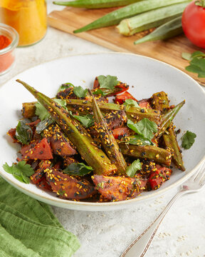 Okra Masala Tamarinde