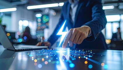 Entrepreneur Sketching Bold Ideas Under the Spark of Innovation