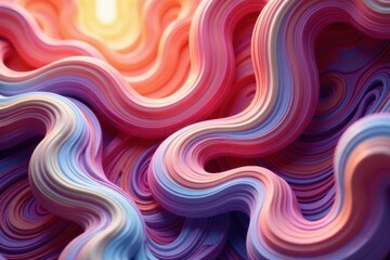 Obraz premium Swirling, flowing shapes in muted tones create a seamless, abstract organic pattern , natural, marble, subtle