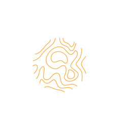 circular topographic lines