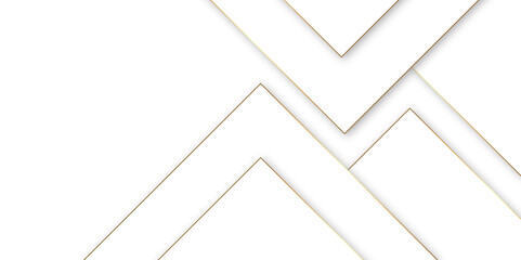 Abstract Minimal Geometric background with triangular bright light with soft shadows as pattern. White minimal line design. baseness technology and communication concept Decoration arrow design.	

