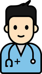 Hospital Medical Icon Element