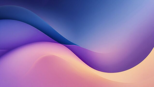 Abstract purple pink and blue wave background