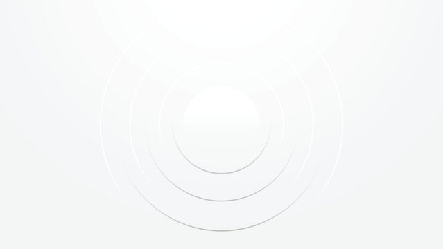 Abstract 3d modern circle background. White and grey geometric pattern texture. vector art illustration