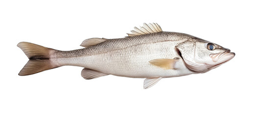 Obraz premium Gray fish, side profile