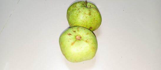 fresh green apples