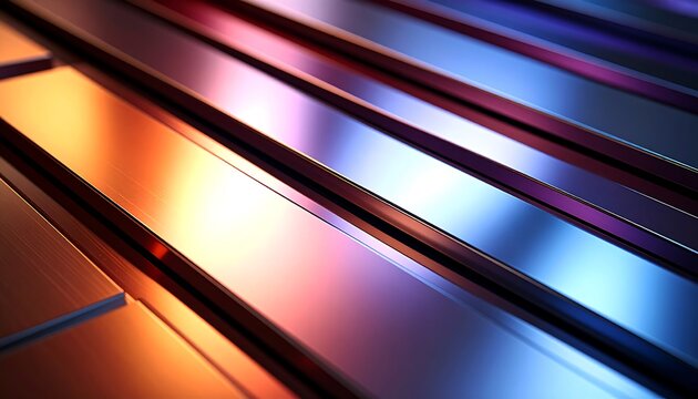 Anodized Aluminum Panels Gradient Colors & Machined Textures