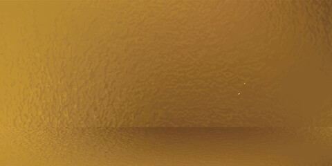 Gold foil leaf texture, glass effect background vector illustration. modern, eps10